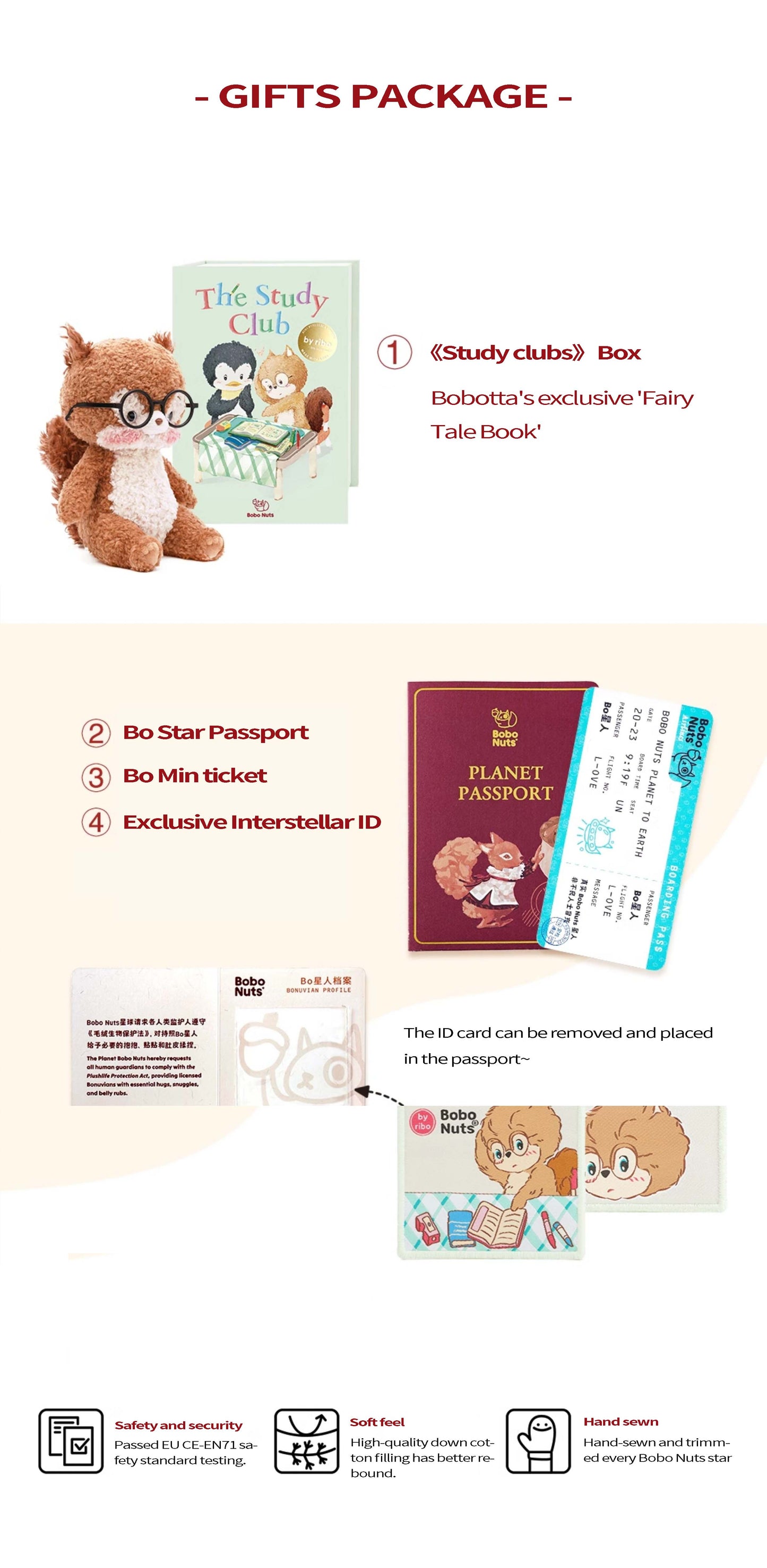 Bobo Nuts | Bobotta Squirrel Plush Toy