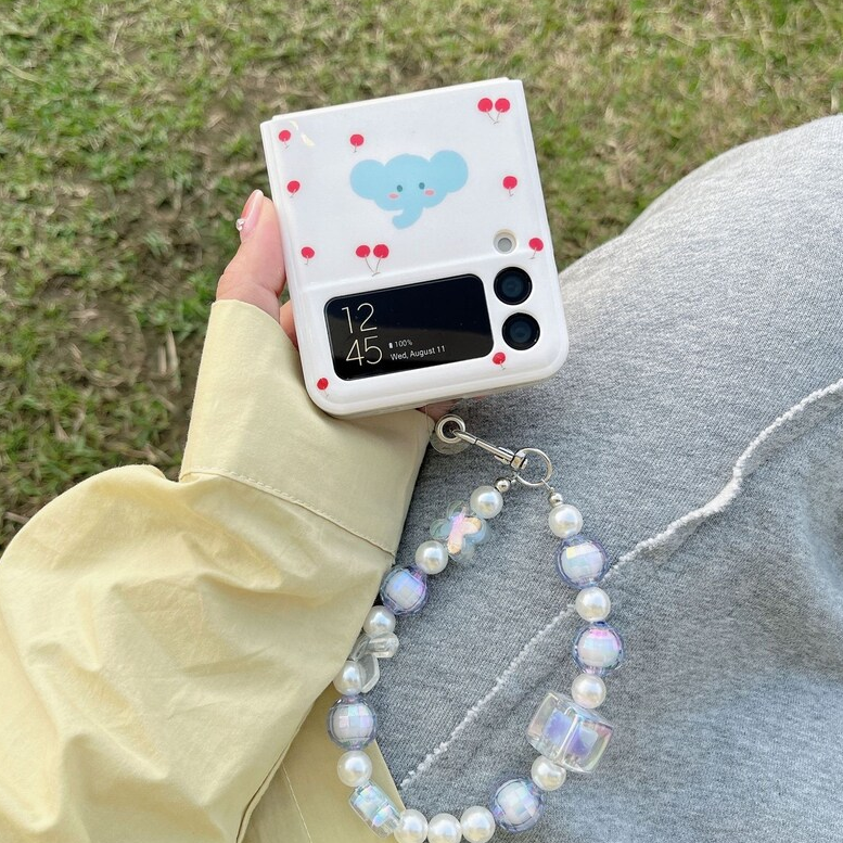 Cherry and Elephant Z Flip Case