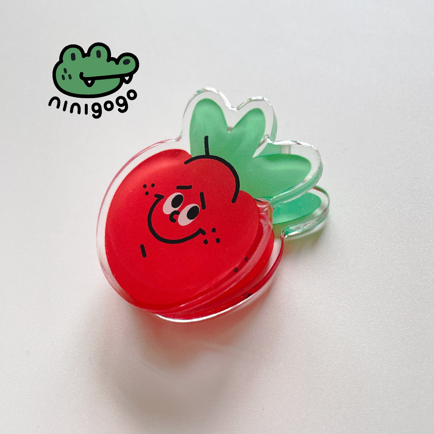 NINIGOGO | Strawberry Acrylic Binder Clip