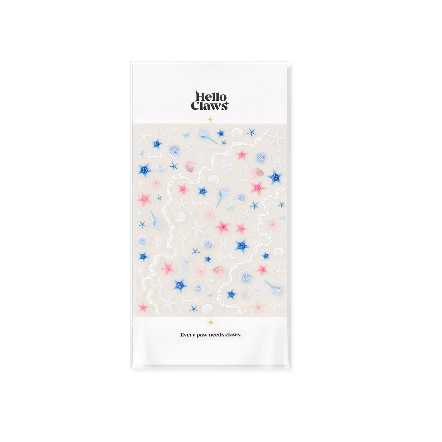 Hello Claws | Star Fish Nail Deco Sticker