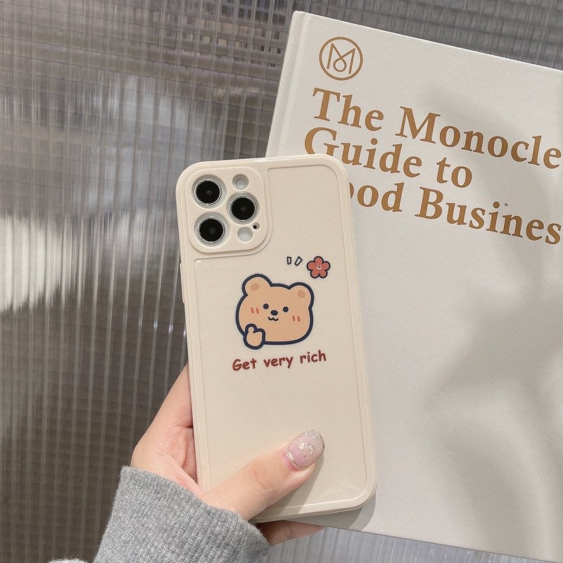 Rich Bear iPhone case