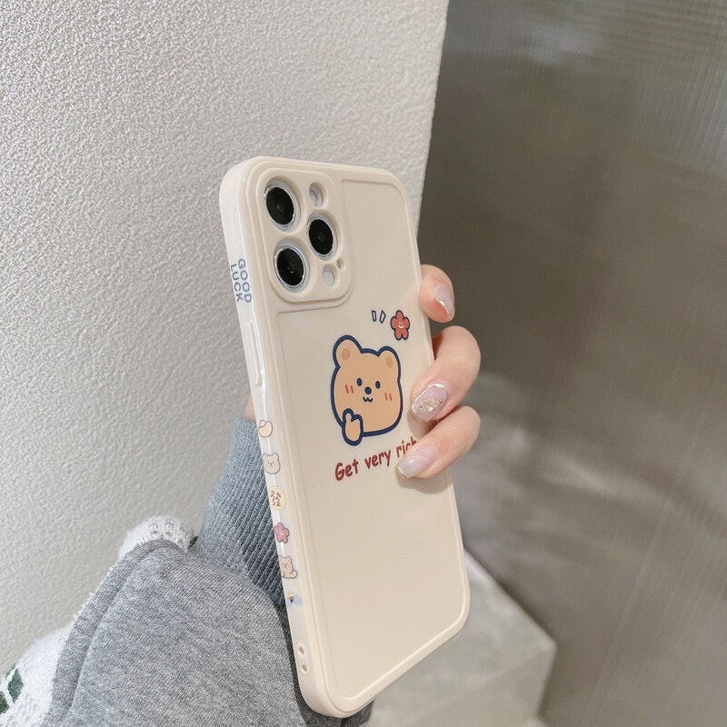 Rich Bear iPhone case