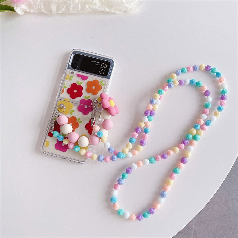 Summer Flower Samsung Galaxy Z Flip Phone Case