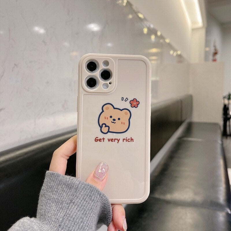 Rich Bear iPhone case
