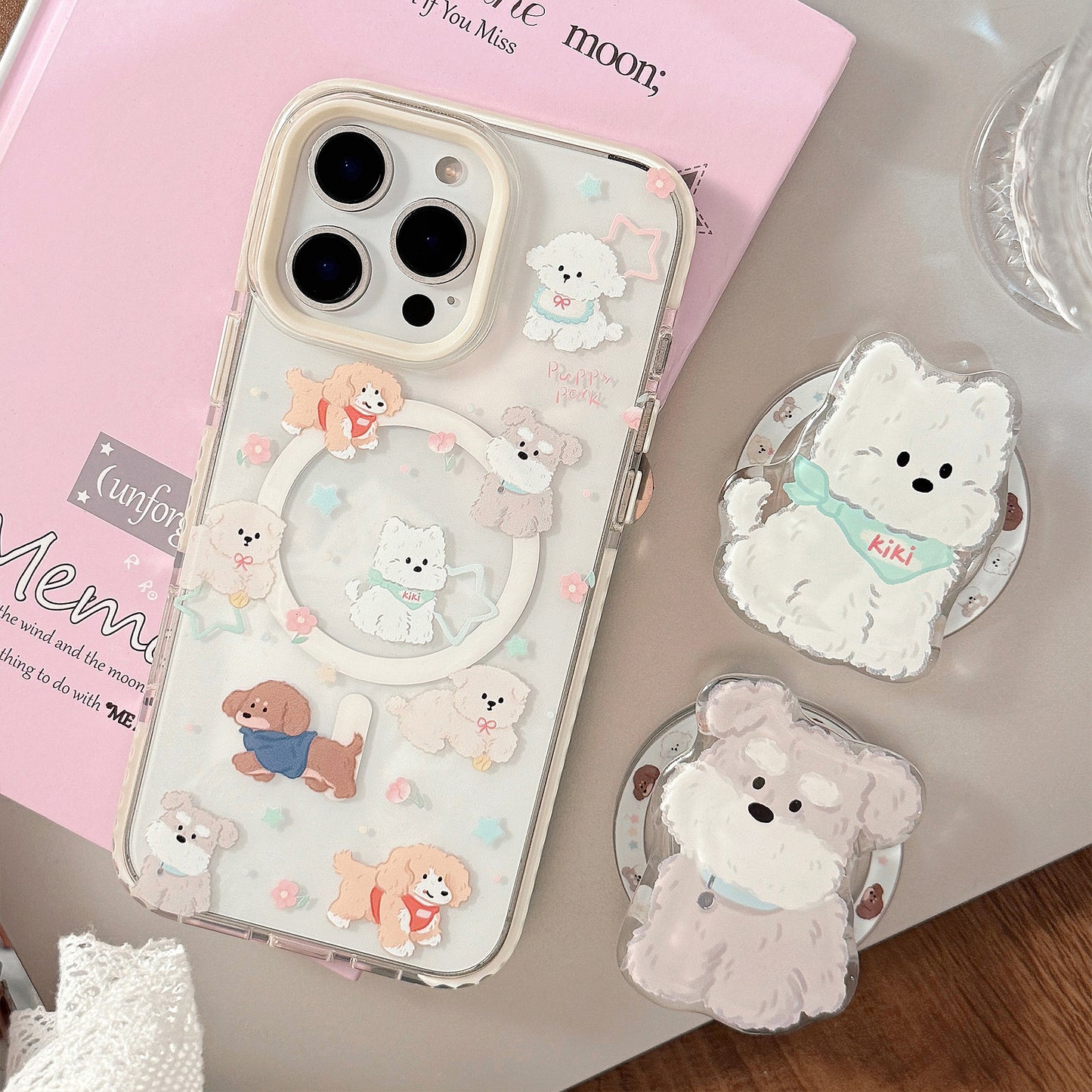 Schnauzer And West Highland iPhone case