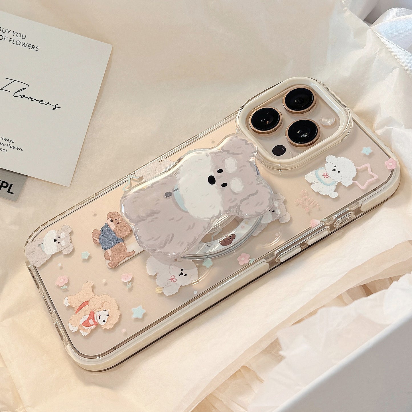 Schnauzer And West Highland iPhone case