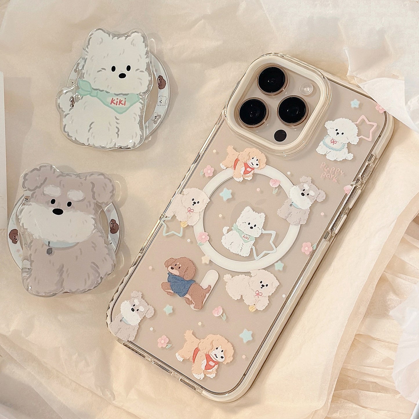 Schnauzer And West Highland iPhone case