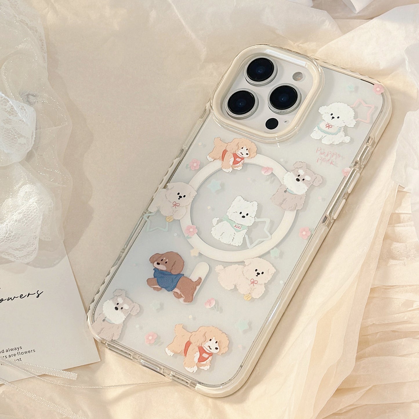 Schnauzer And West Highland iPhone case