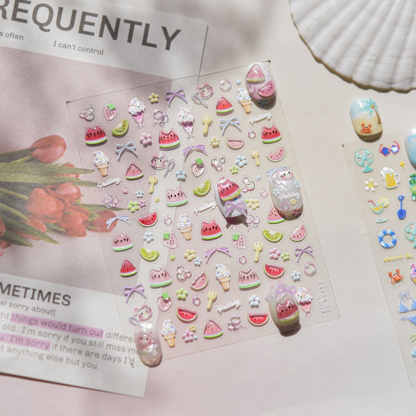 Hello Claws | Summer Holiday Nail Deco Sticker