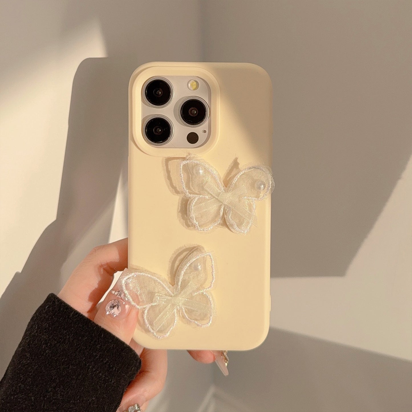 Lace Butterfly Phone Case