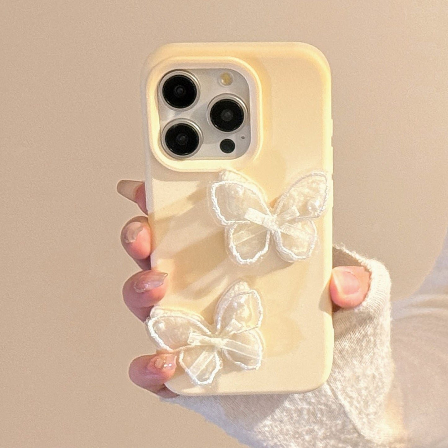 Lace Butterfly Phone Case