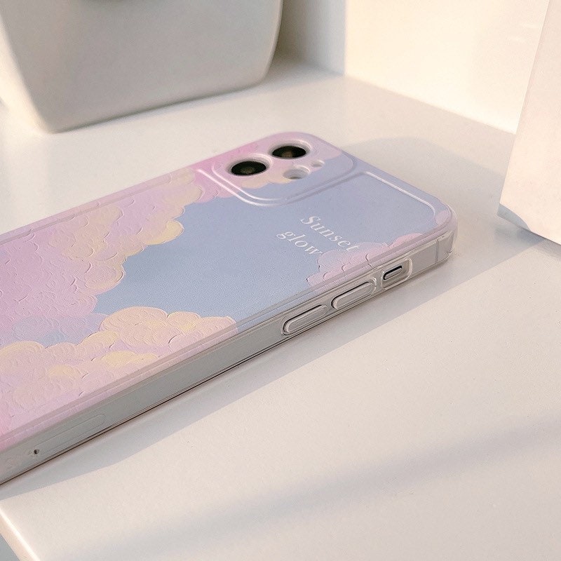 Pink Cream Cloud iPhone case