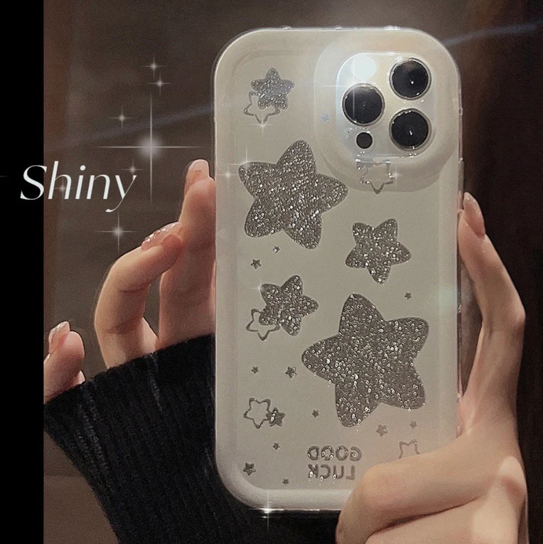 Diamond Glitter Star iPhone Case