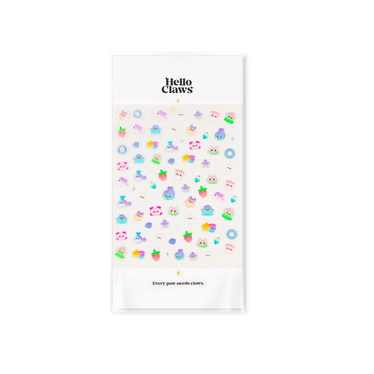 Hello Claws | Jelly Fish Nail Deco Sticker