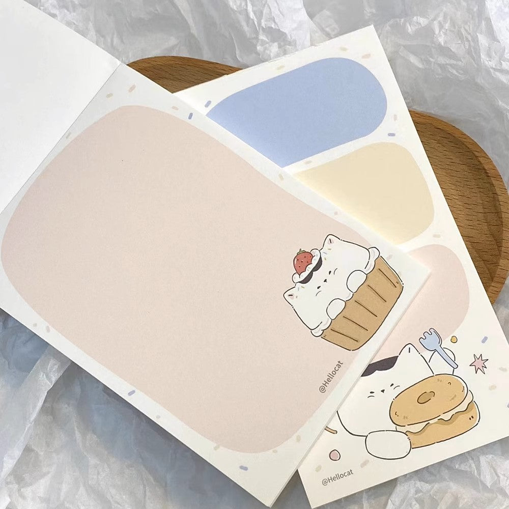 Hello Cat | Kitty Bakery Memo Note Pad