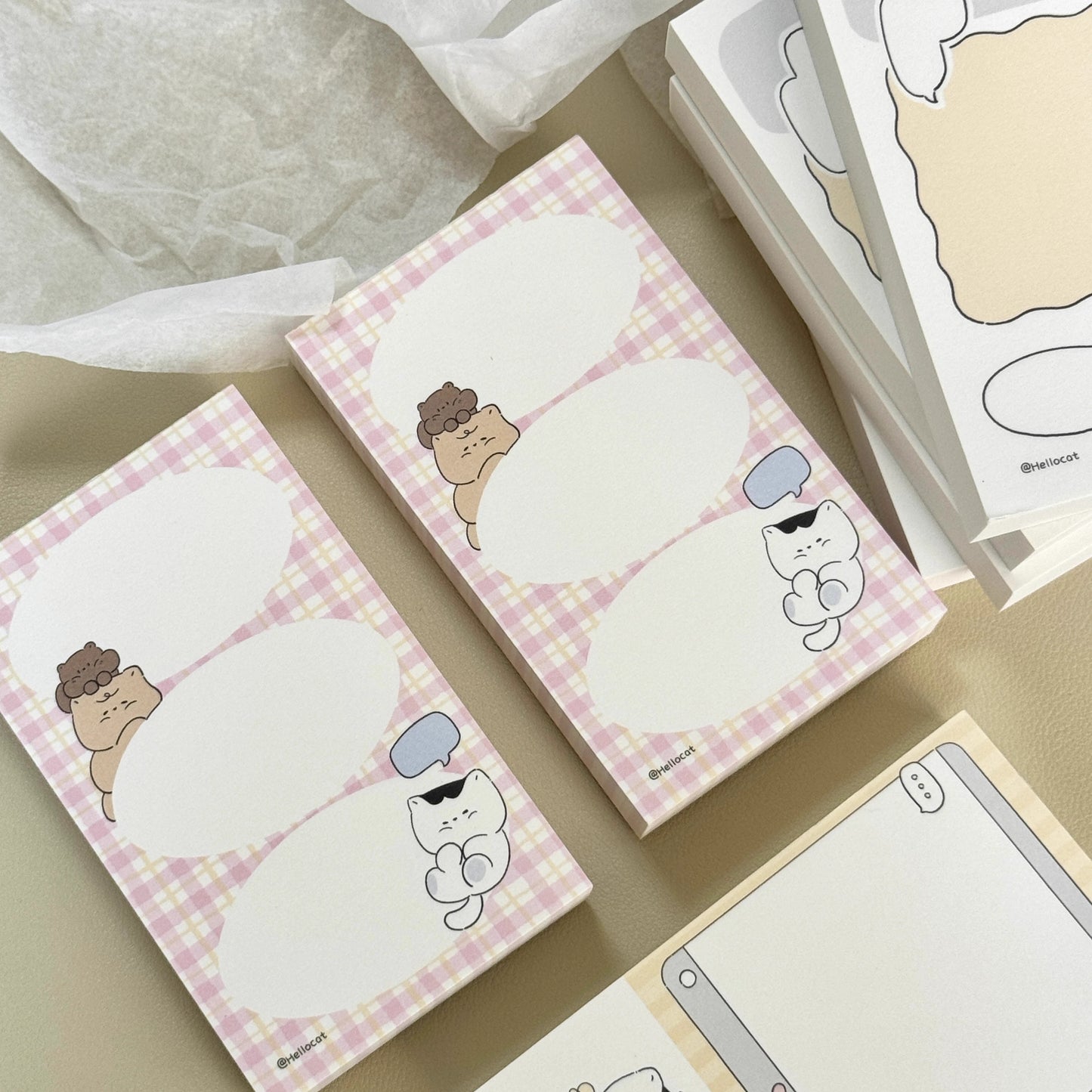 Hello Cat | Cat Memo Note Pad