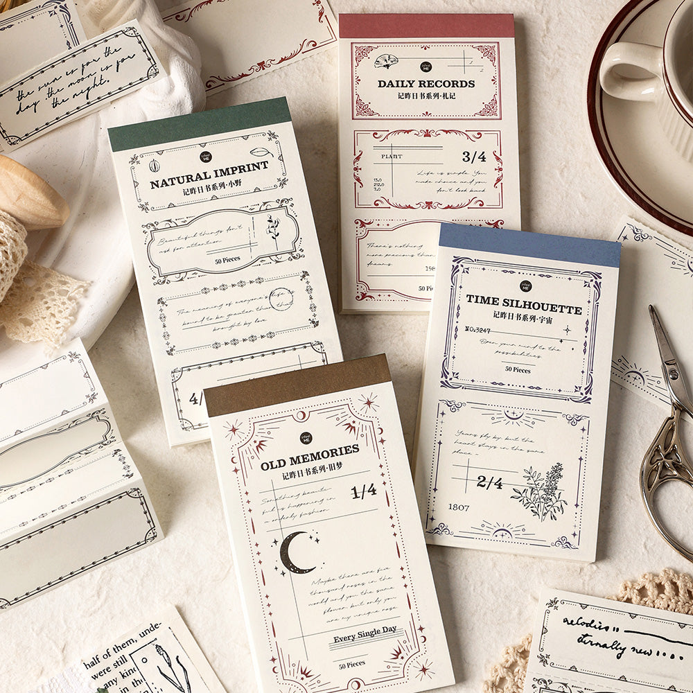 Paper More | Vintage Style Notepad – LuLuFun Studio