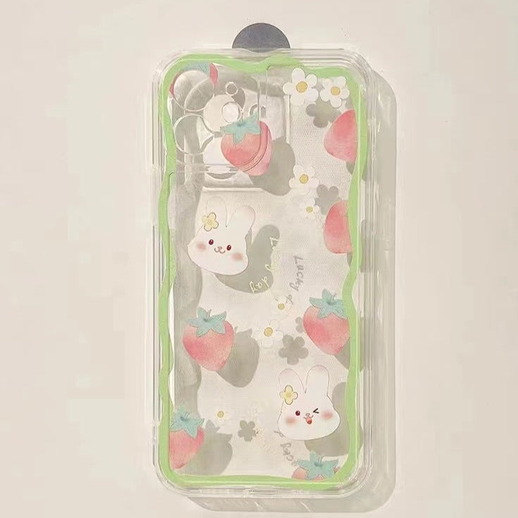 Cute Strawberry Bunny Phone Case