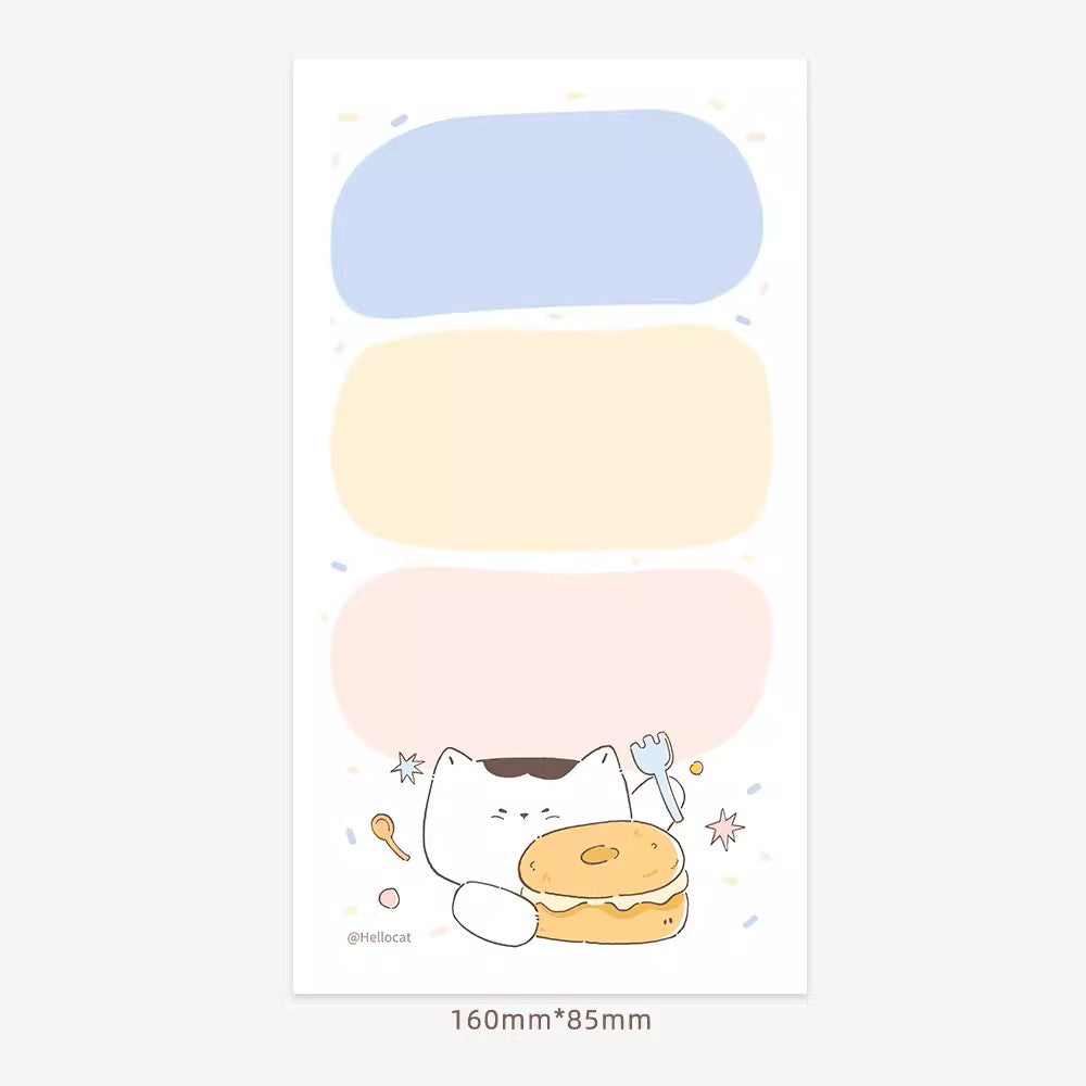 Hello Cat | Kitty Bakery Memo Note Pad