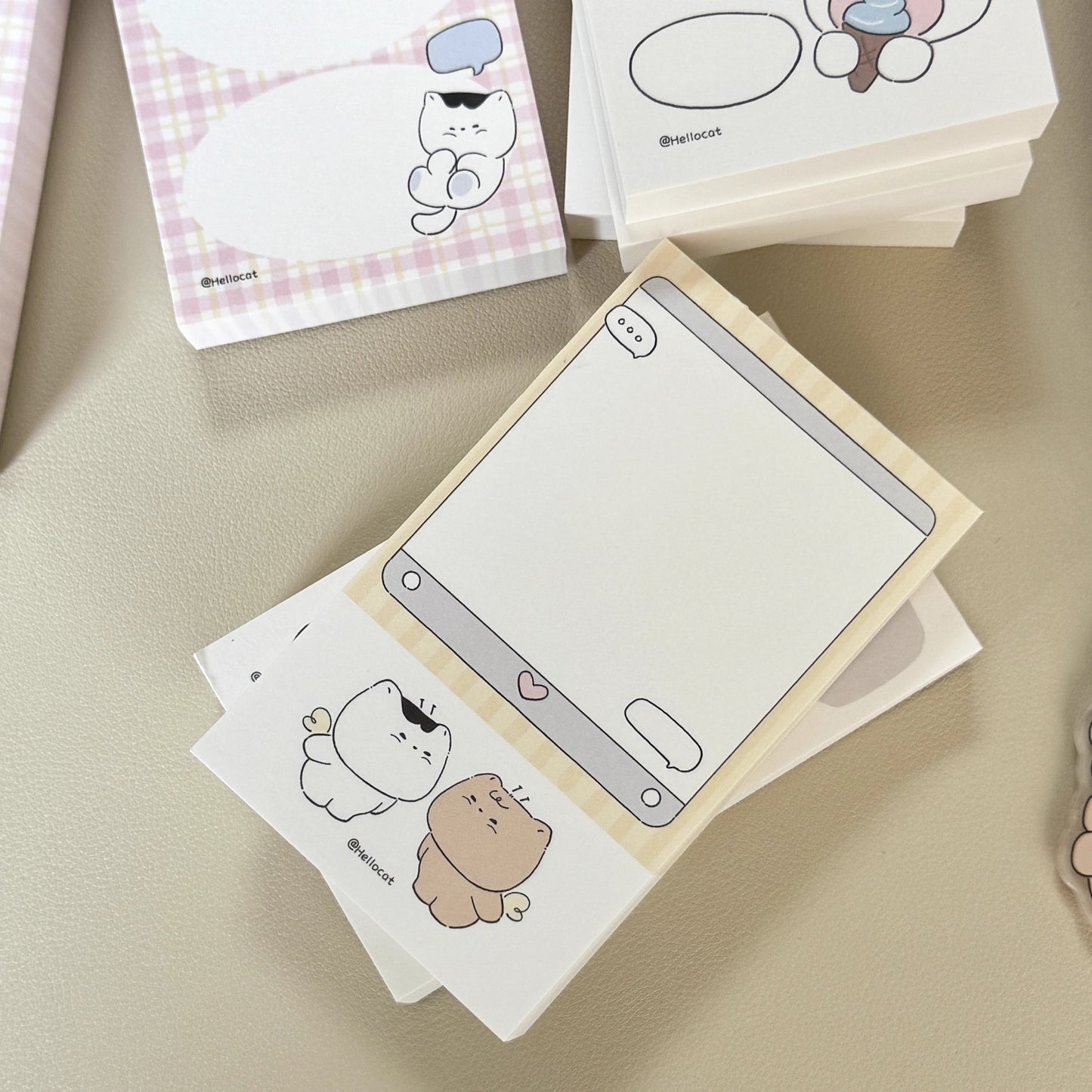 Hello Cat | Cat Memo Note Pad