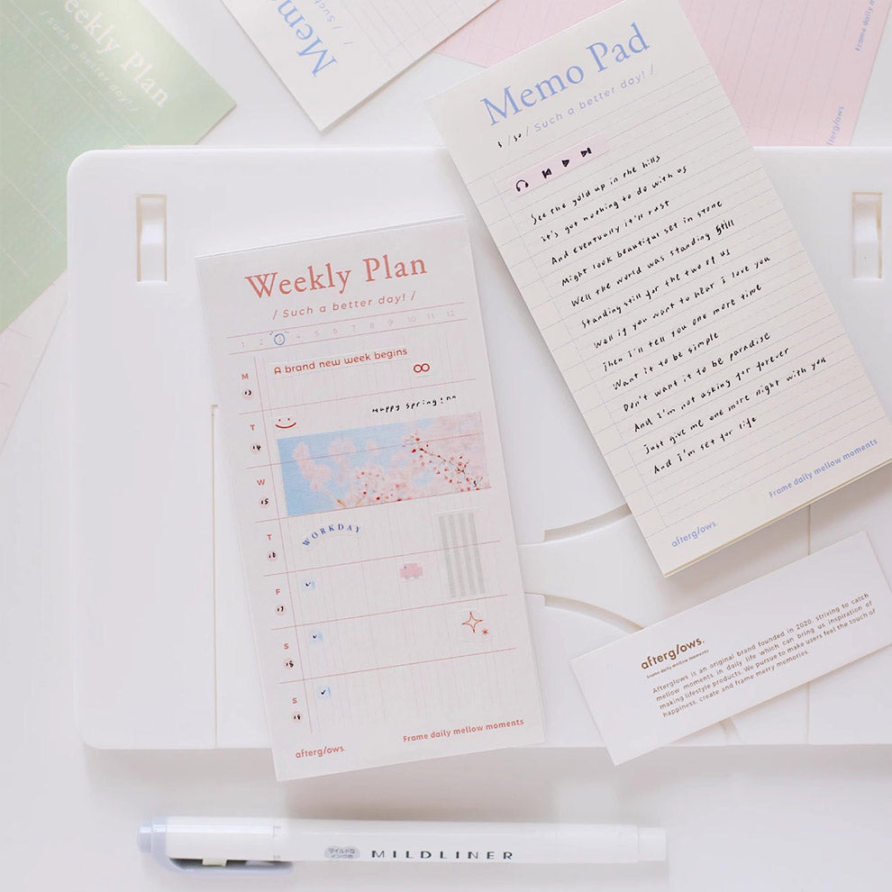 Afterglows | Daily Life Memo Note Pad