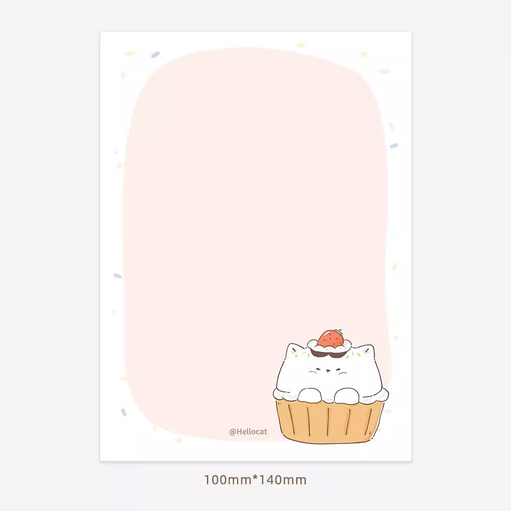 Hello Cat | Kitty Bakery Memo Note Pad