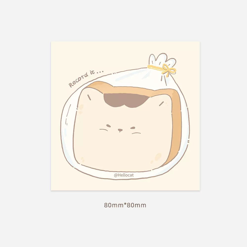 Hello Cat | Kitty Bakery Memo Note Pad