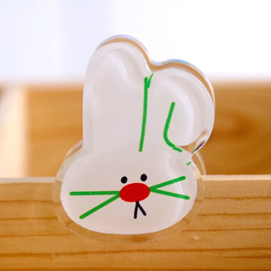 NINIGOGO | Fold-eared Bunny Acrylic Binder Clip