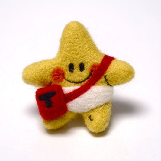 NINIGOGO | UO Star & Bag Needle Felted Brooch