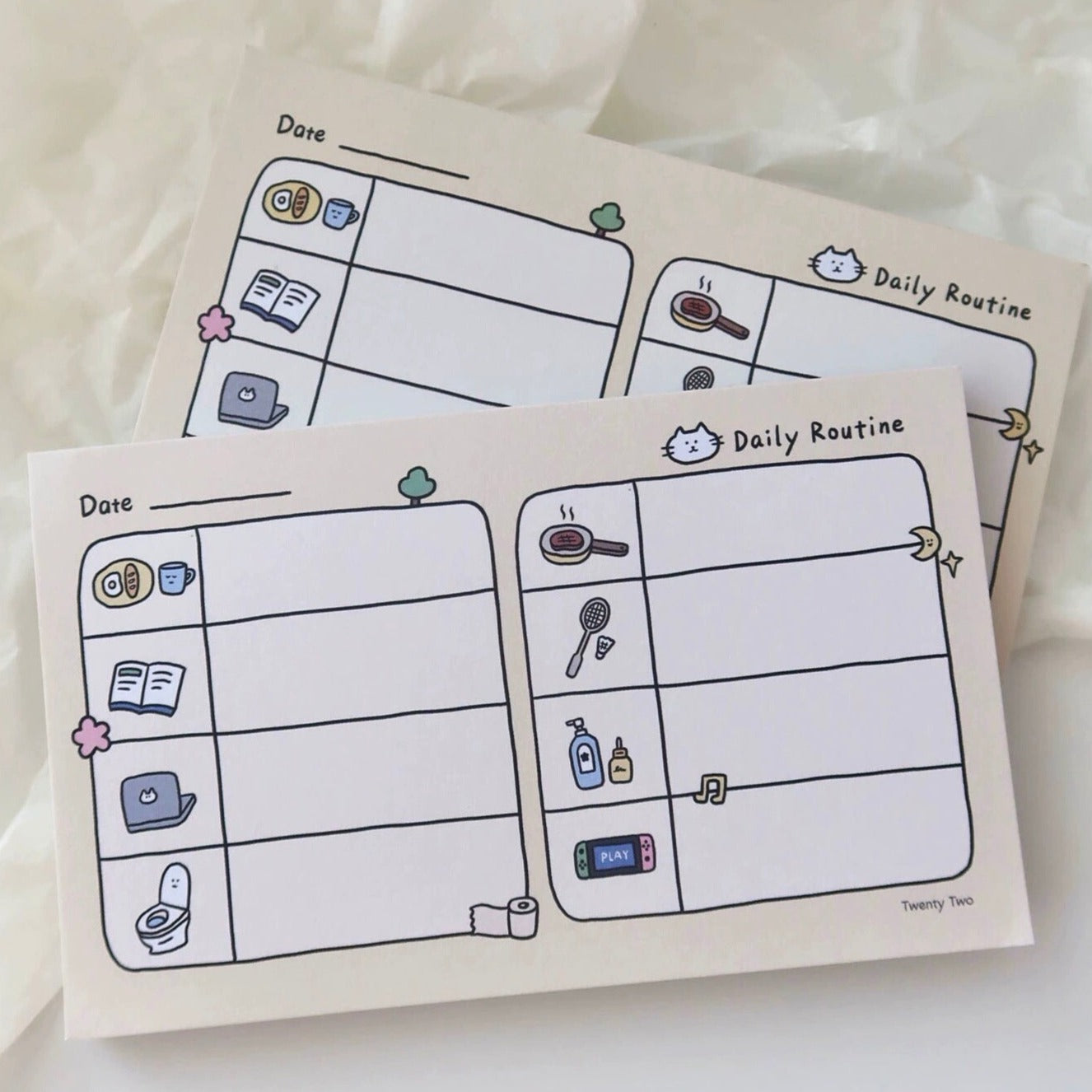 Twenty Two | Daily Routine Note – LuLuFun Studio