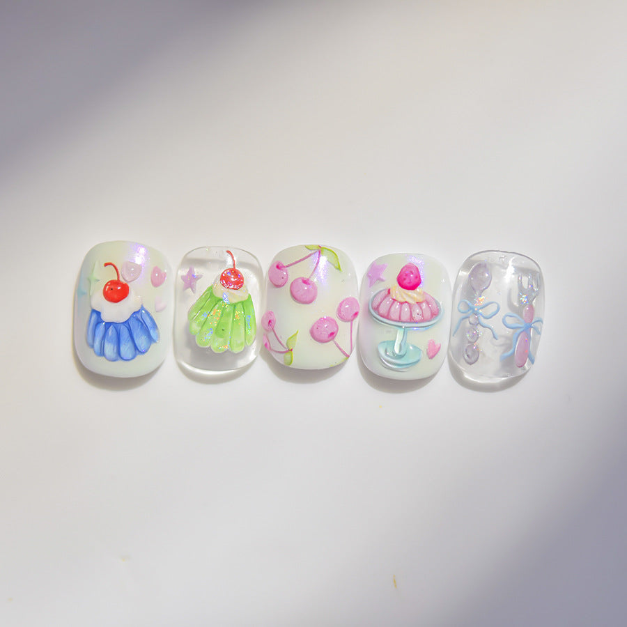 Jelly Pudding Nail Deco Sticker