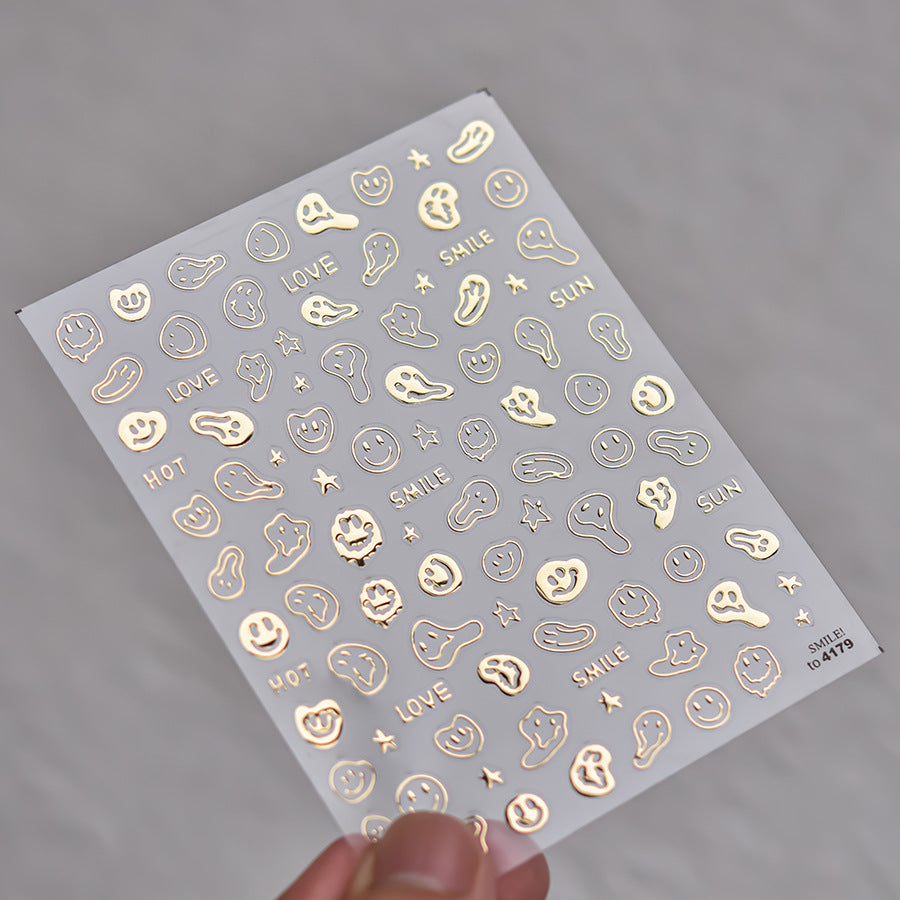 Emoji Nail Deco Stickers