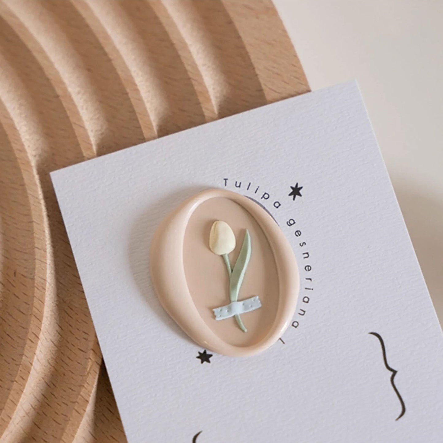 Orange studio | Tulip wax seal stamp