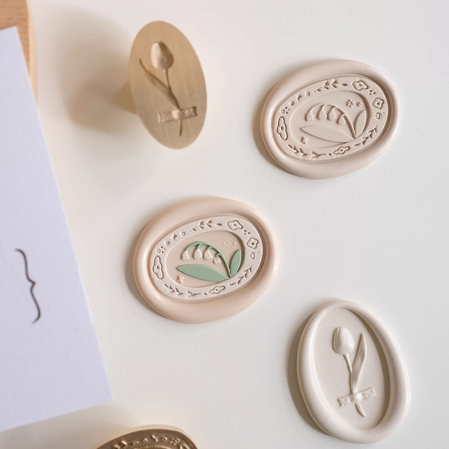 Orange studio | Tulip wax seal stamp