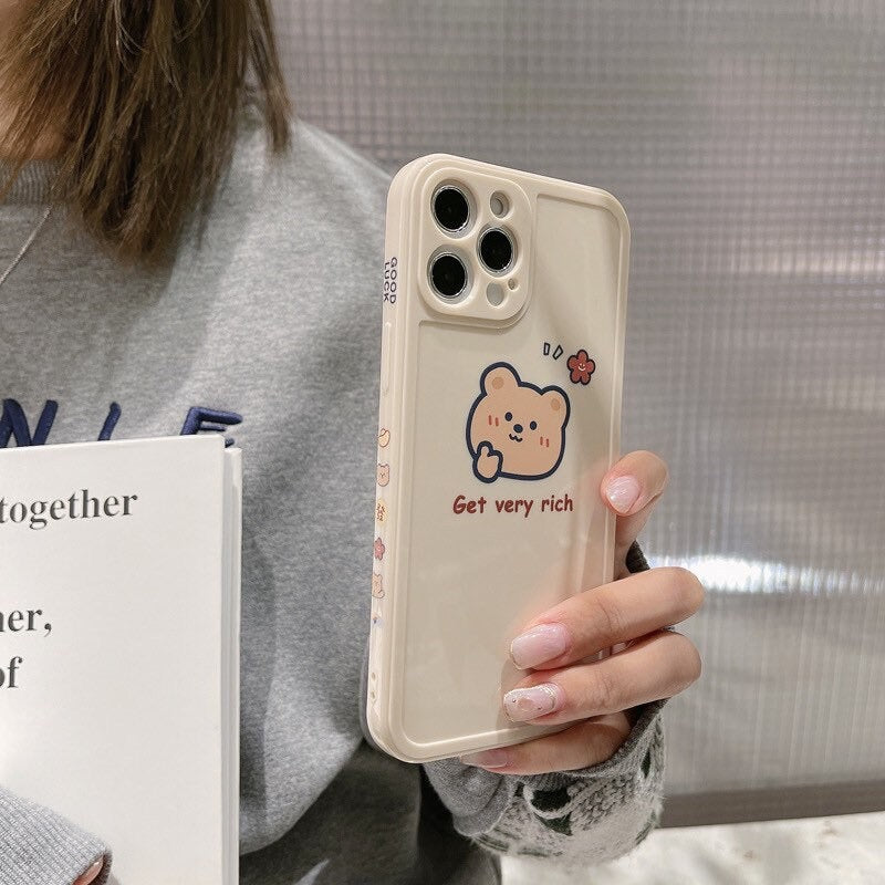 Rich Bear iPhone case