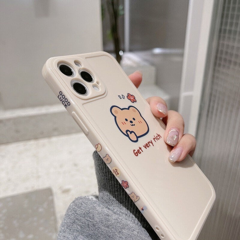 Rich Bear iPhone case