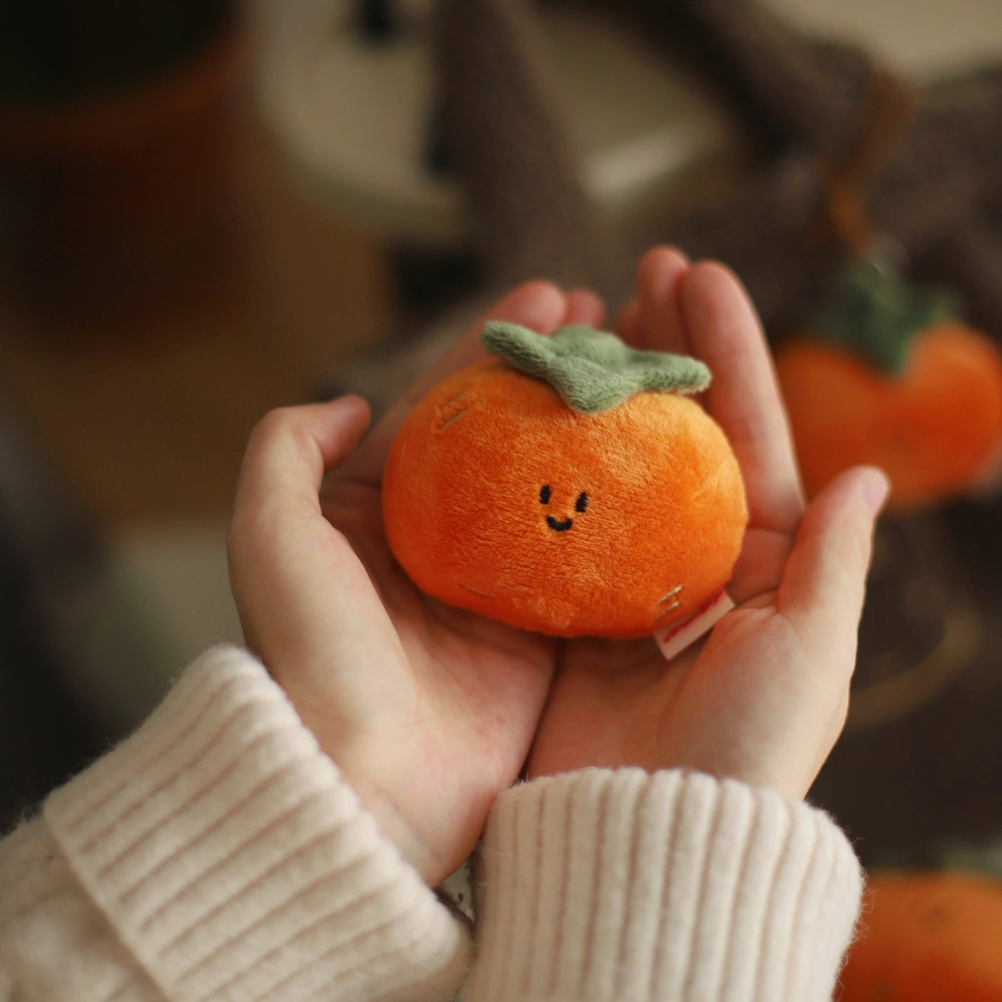 Daily White | Persimmon Toy Charm