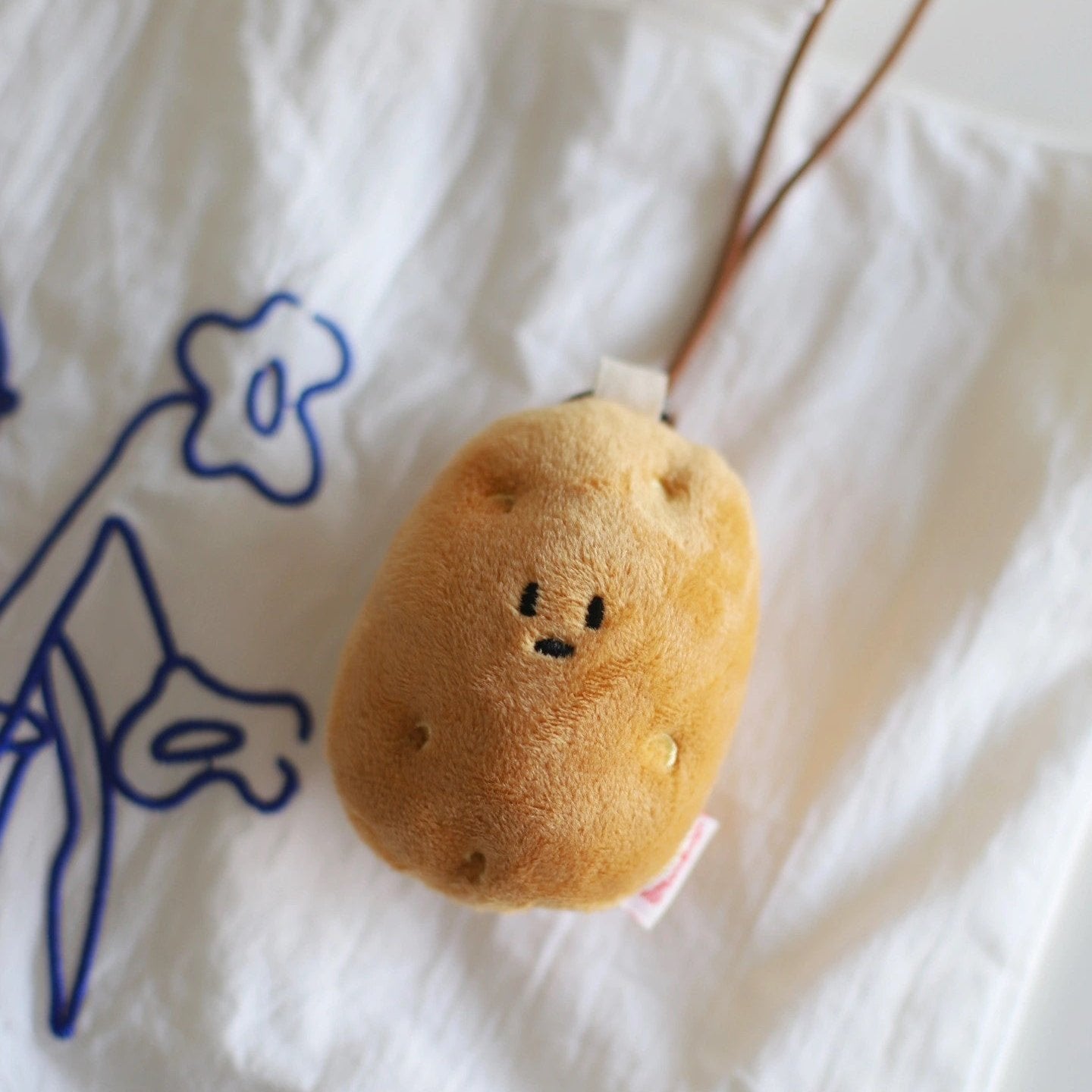 Daily White | Potato Plush Charm