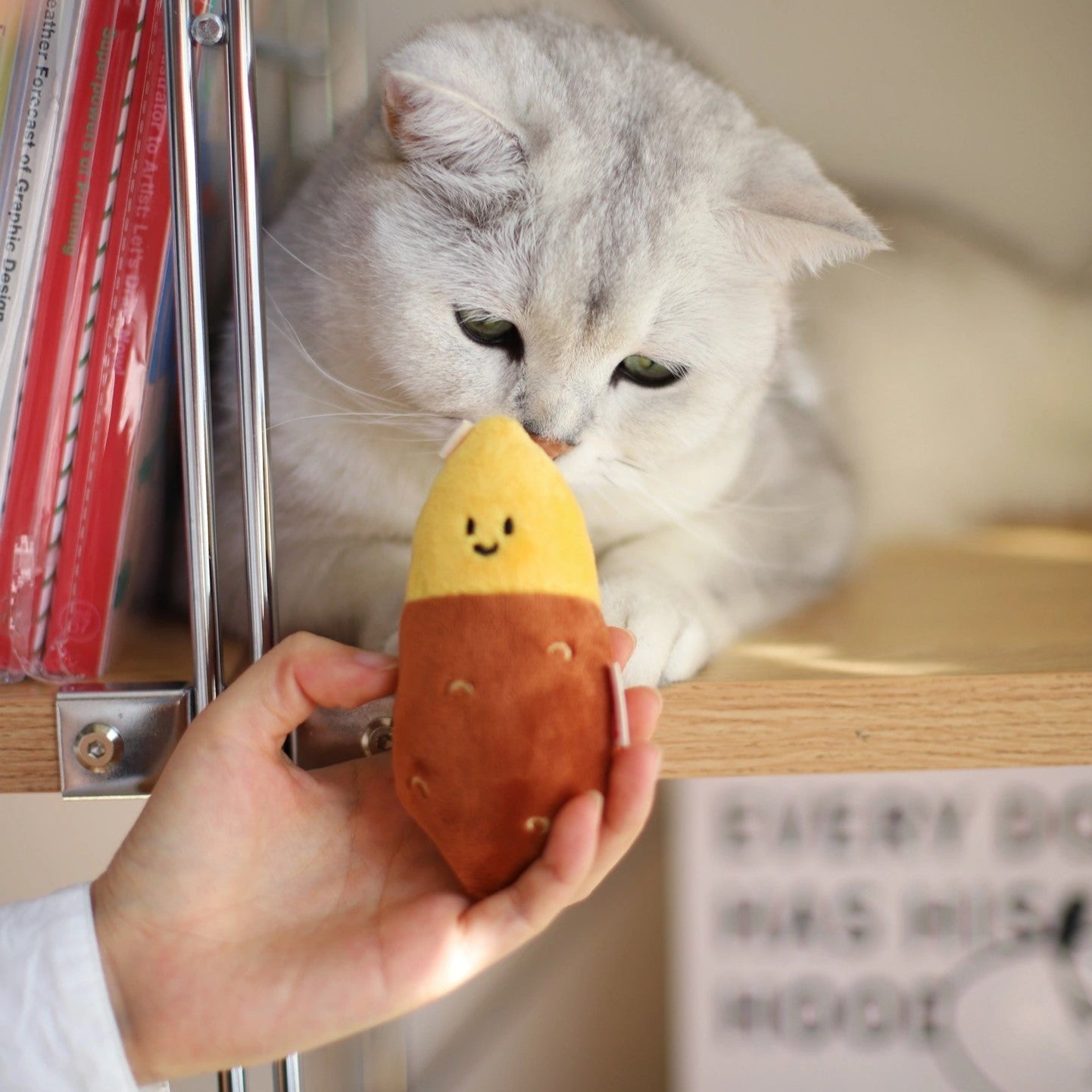 Daily White | Sweet Potato Plush Charm