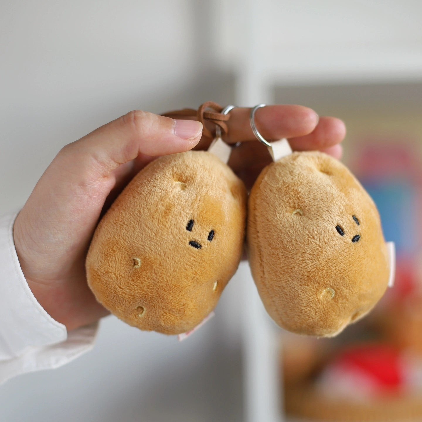 Daily White | Potato Plush Charm