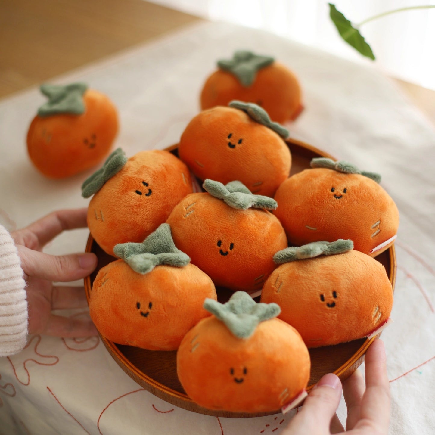 Daily White | Persimmon Toy Charm