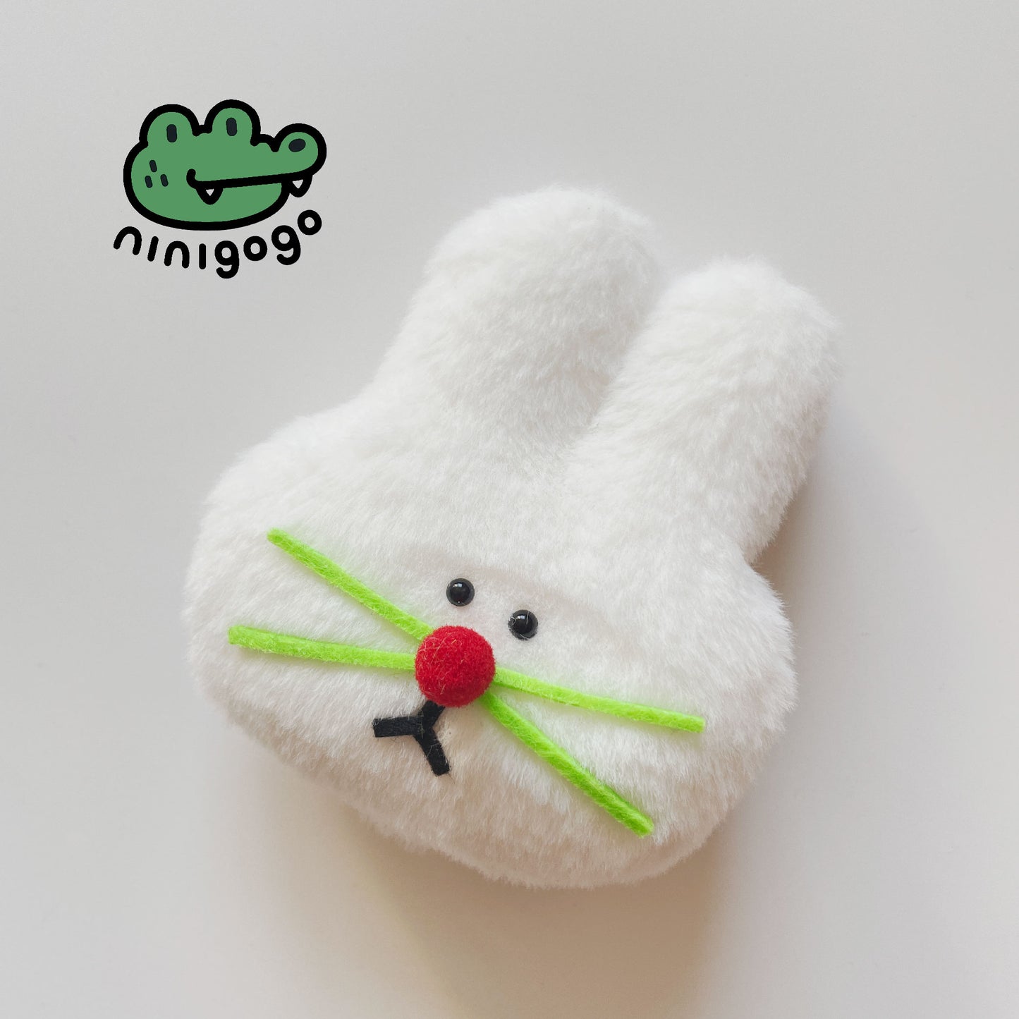 NINIGOGO | White Bunny Plush Charm