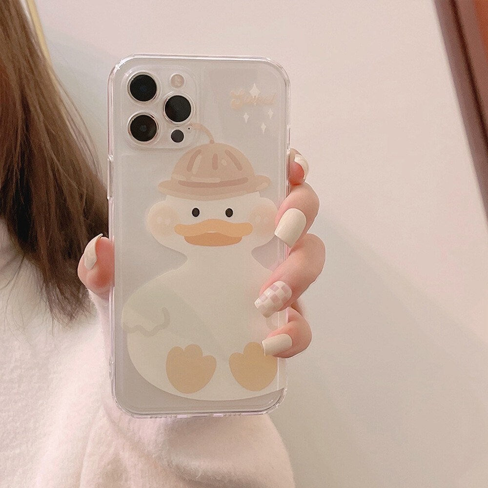Cute duck iPhone case