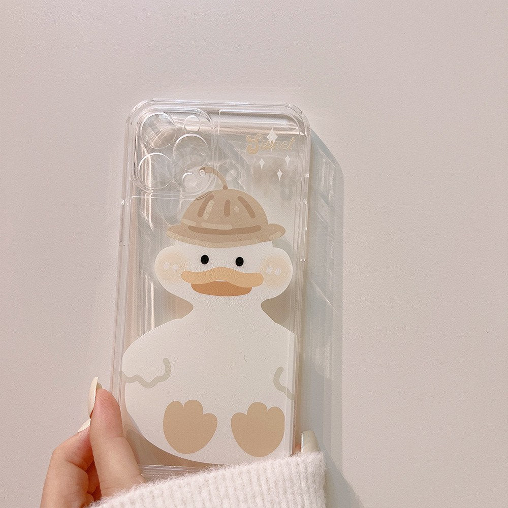 Cute duck iPhone case