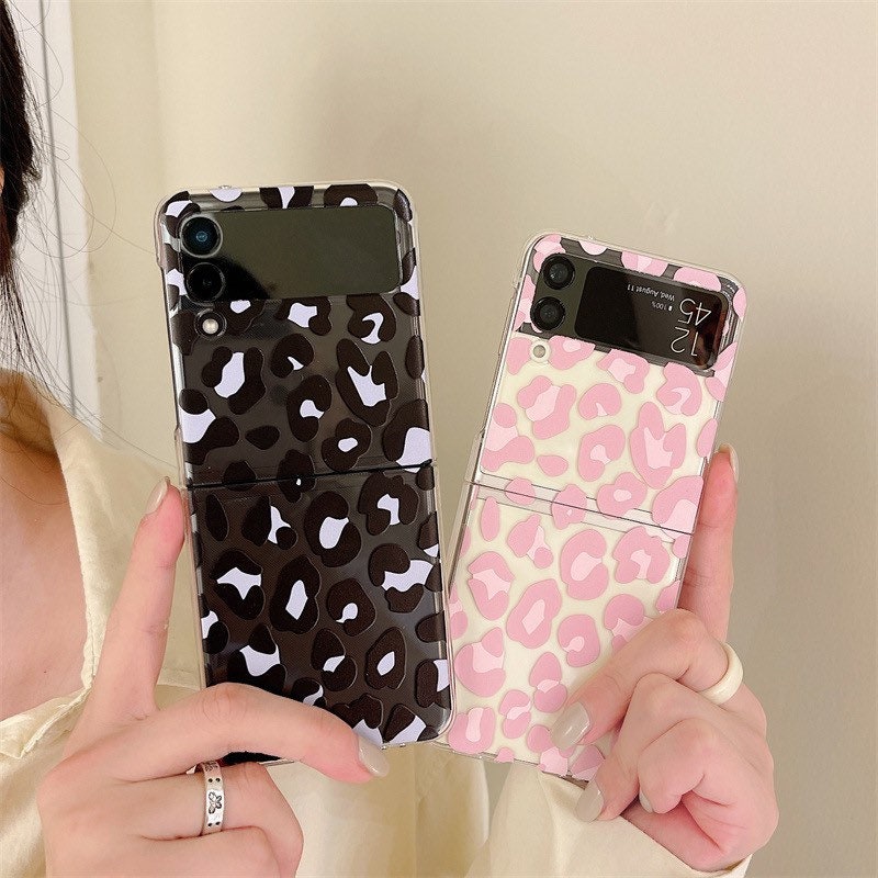 Samsung Galaxy Z Flip 3 | Cute Leopard print Phone Cases