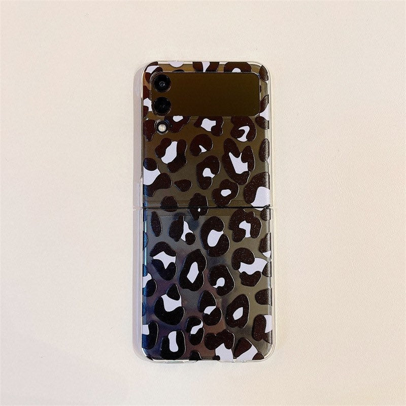 Samsung Galaxy Z Flip 3 | Cute Leopard print Phone Cases