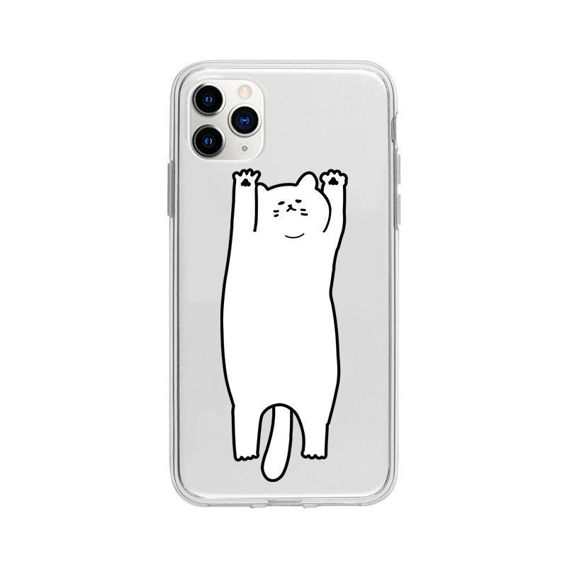 Lazy cat iPhone case