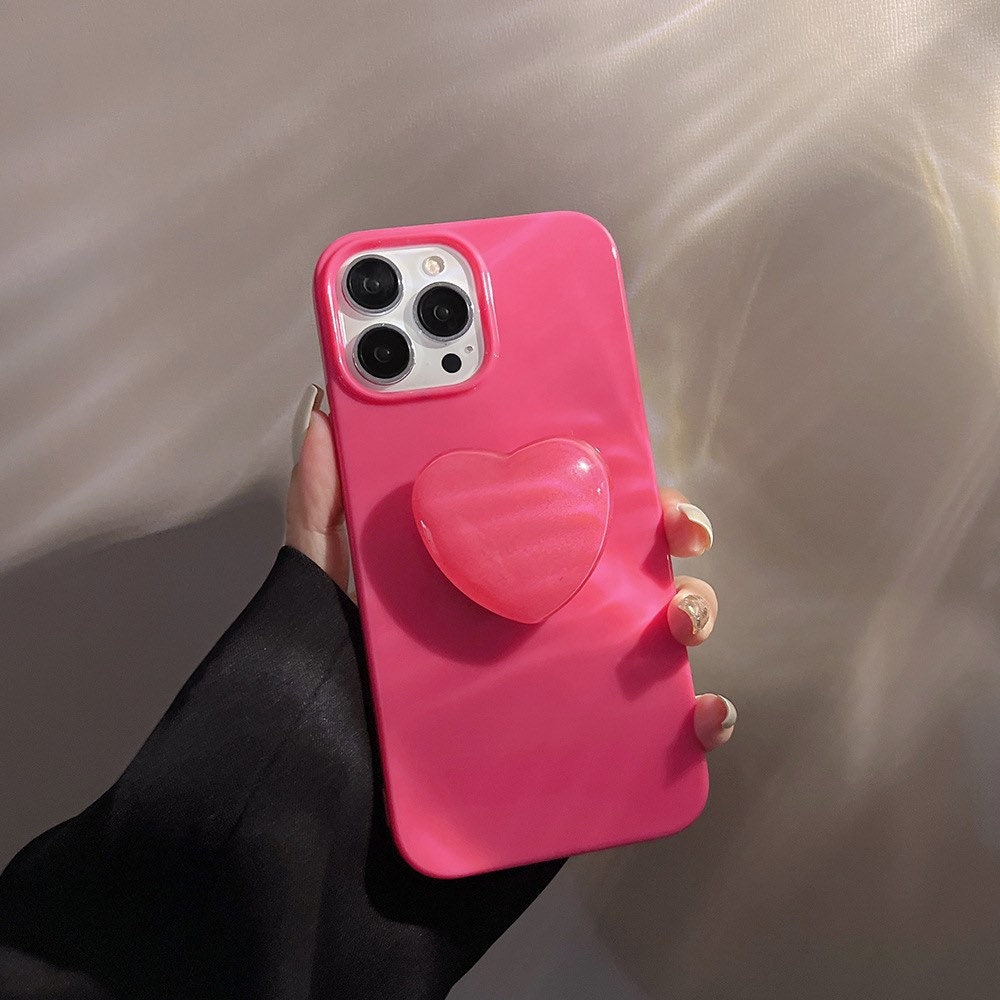 Pinky heart iPhone case