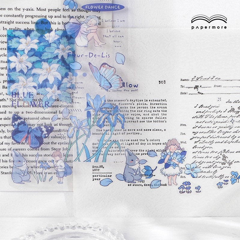 Paper More | Spring Flower Forest sticker