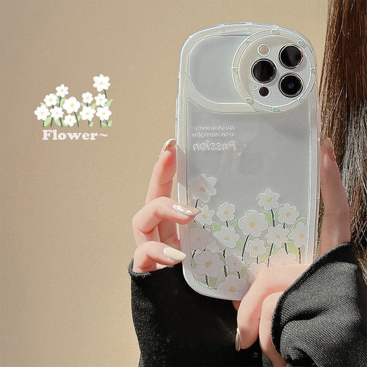 White Lily Flower Blossoms iPhone case